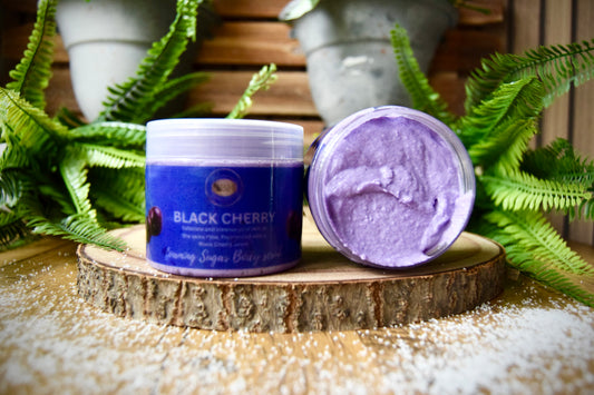 Black Cherry Foaming Sugar Body scrub