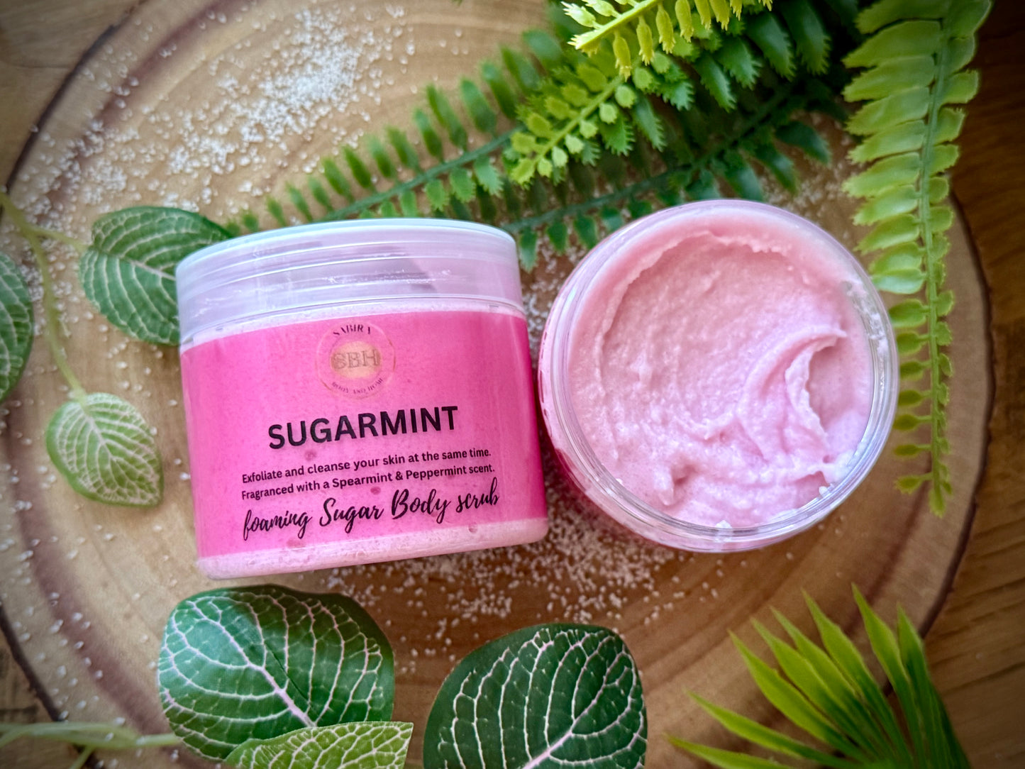 Sugarmint Foaming Sugar Body Scrub