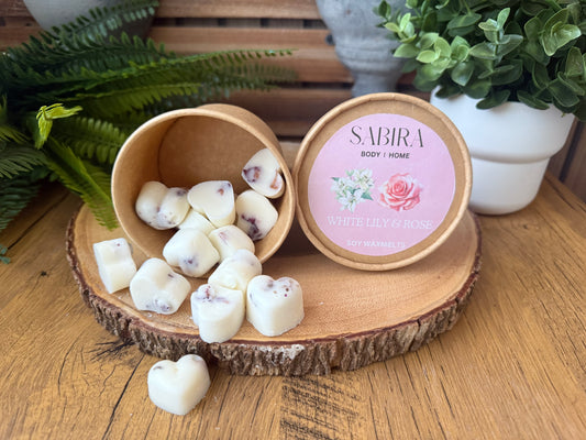White Lily & Rose Waxmelts