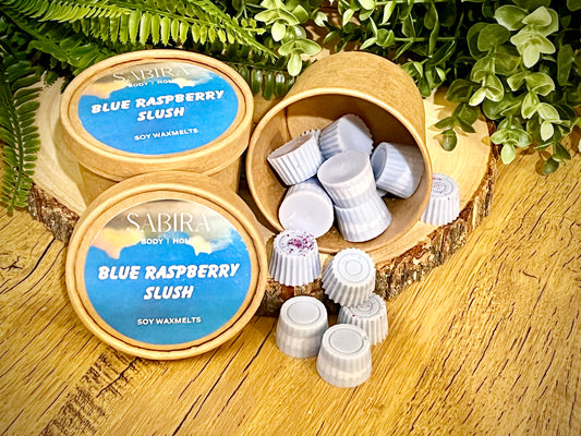 Blue Raspberry Slush Wax Melt pot