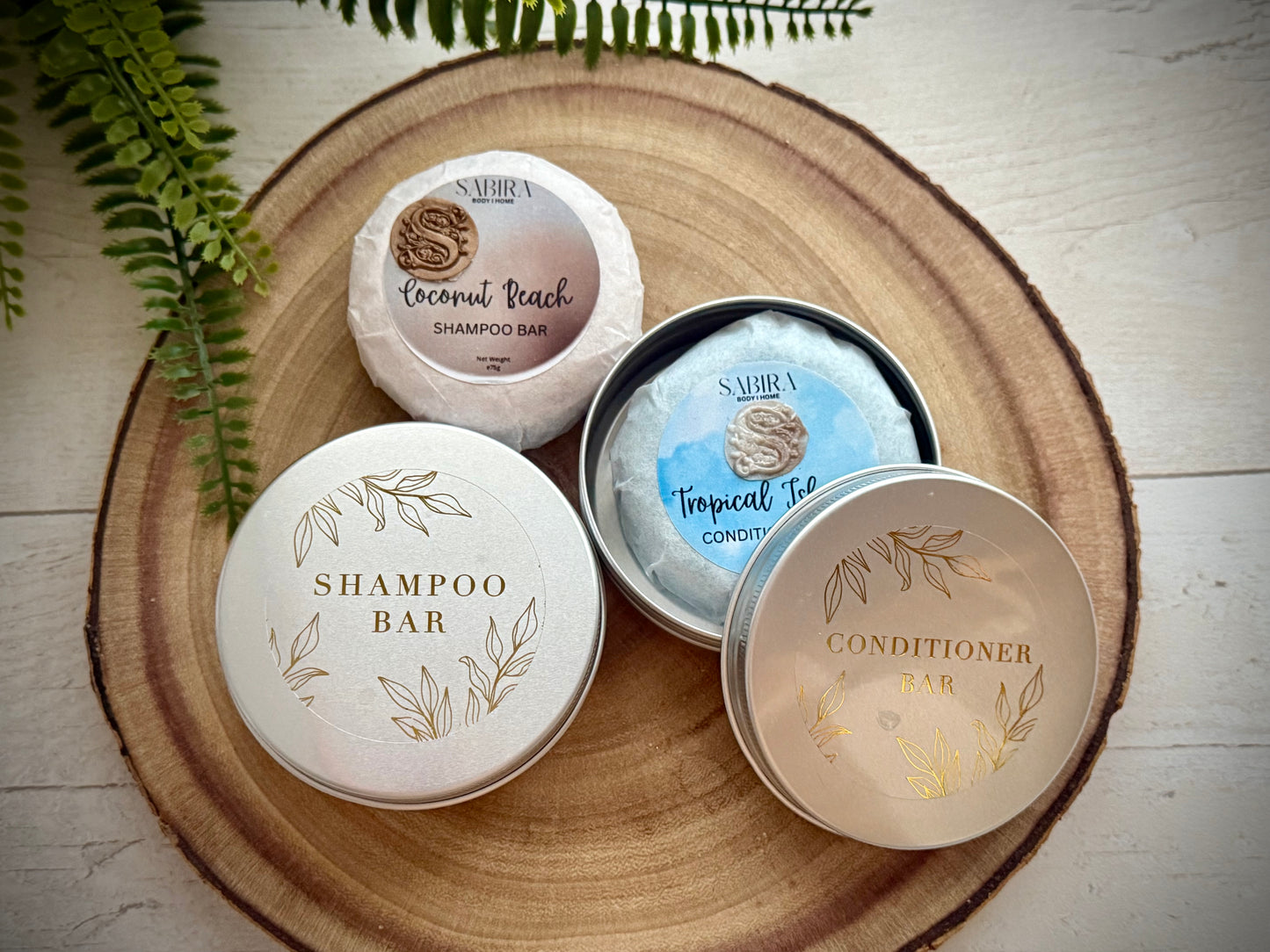 Shampoo & Conditioner Bar containers