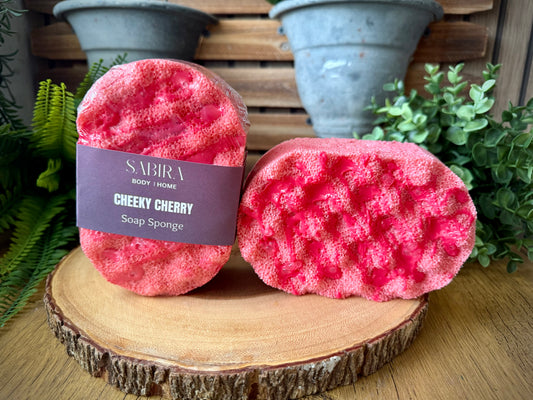 Cheeky Cherry Soap sponge
