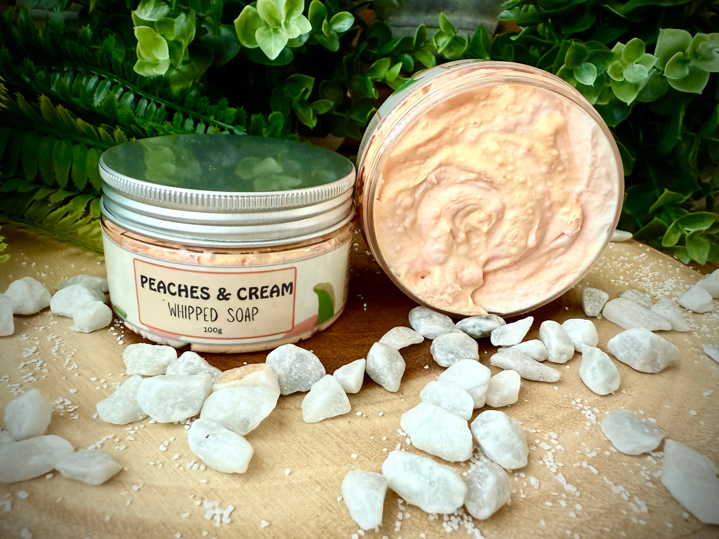 Peaches & Cream Whipped Soap