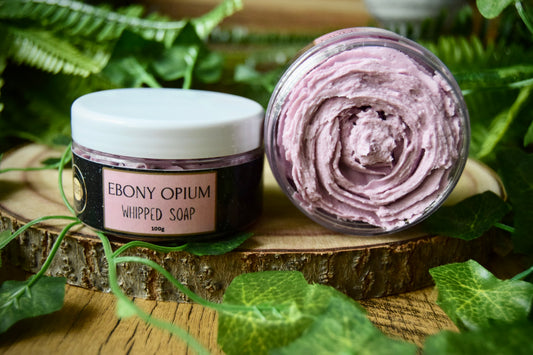 Ebony Opium Whipped Soap