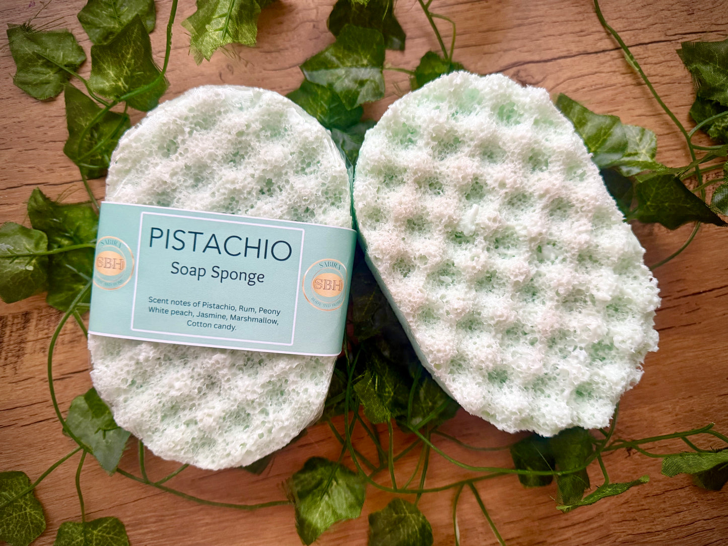 Pistachio Soap Sponge