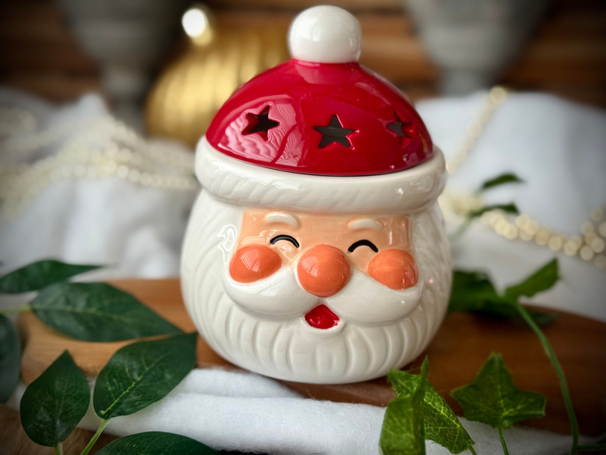 Seasonal Santa wax melt / oil burner to be used with scented wax melts or oil to fragrance your home