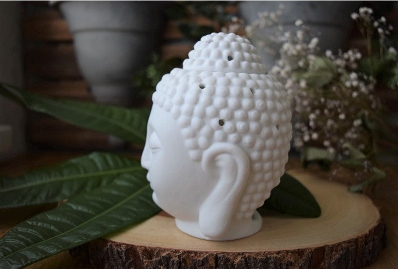 Buddha wax melt burner for home fragrance. Buddha oil burner to fragrance your home.