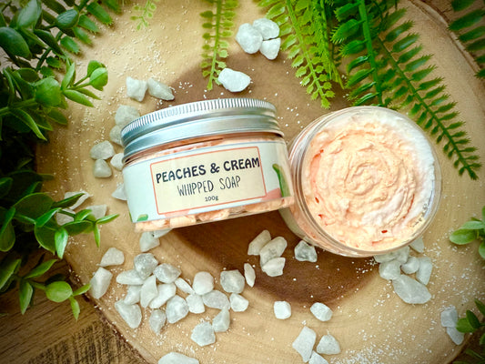 Peaches & Cream Whipped Soap