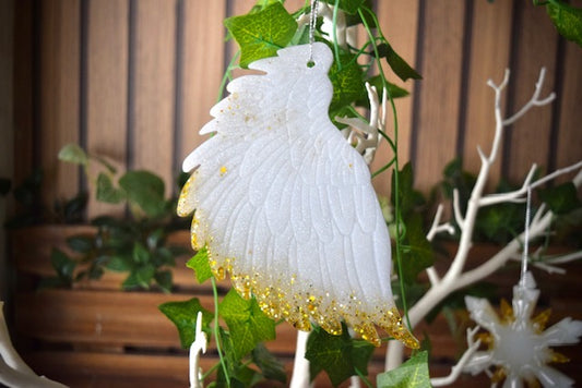 Angel Wing Christmas Tree Ornament