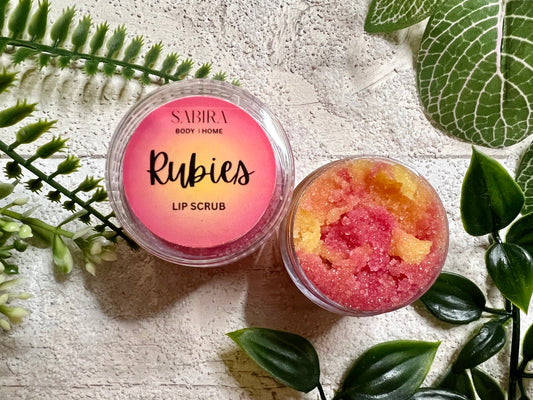 Rubies Lip Scrub