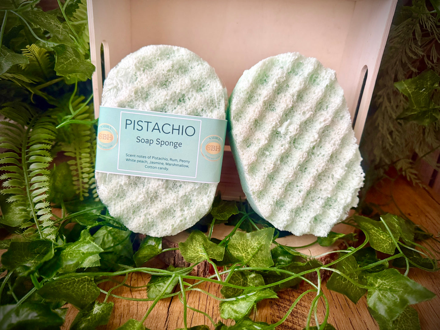 Pistachio Soap Sponge