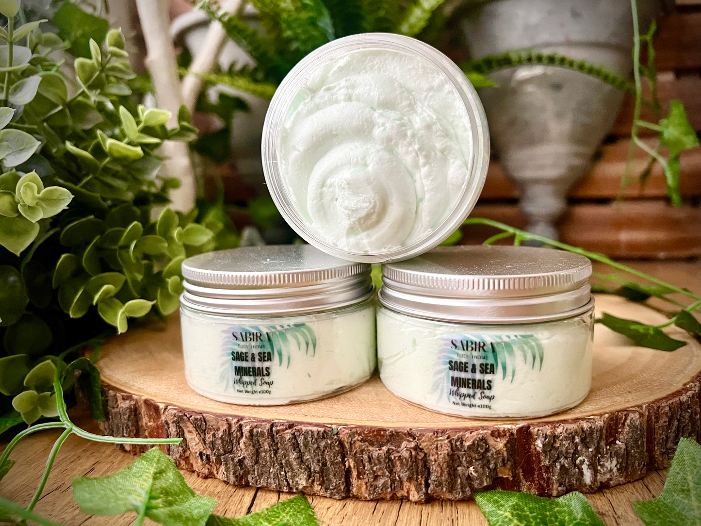 Sage & Sea Minerals Whipped soap