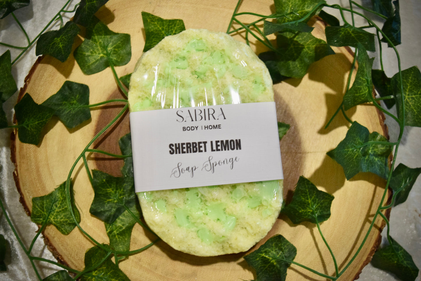 Sherbet Lemon Soap Sponge