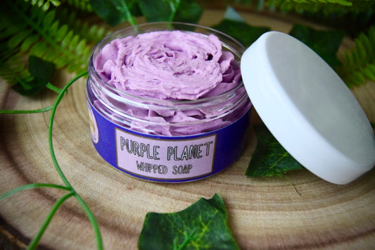 Purple Planet Whipped Soap