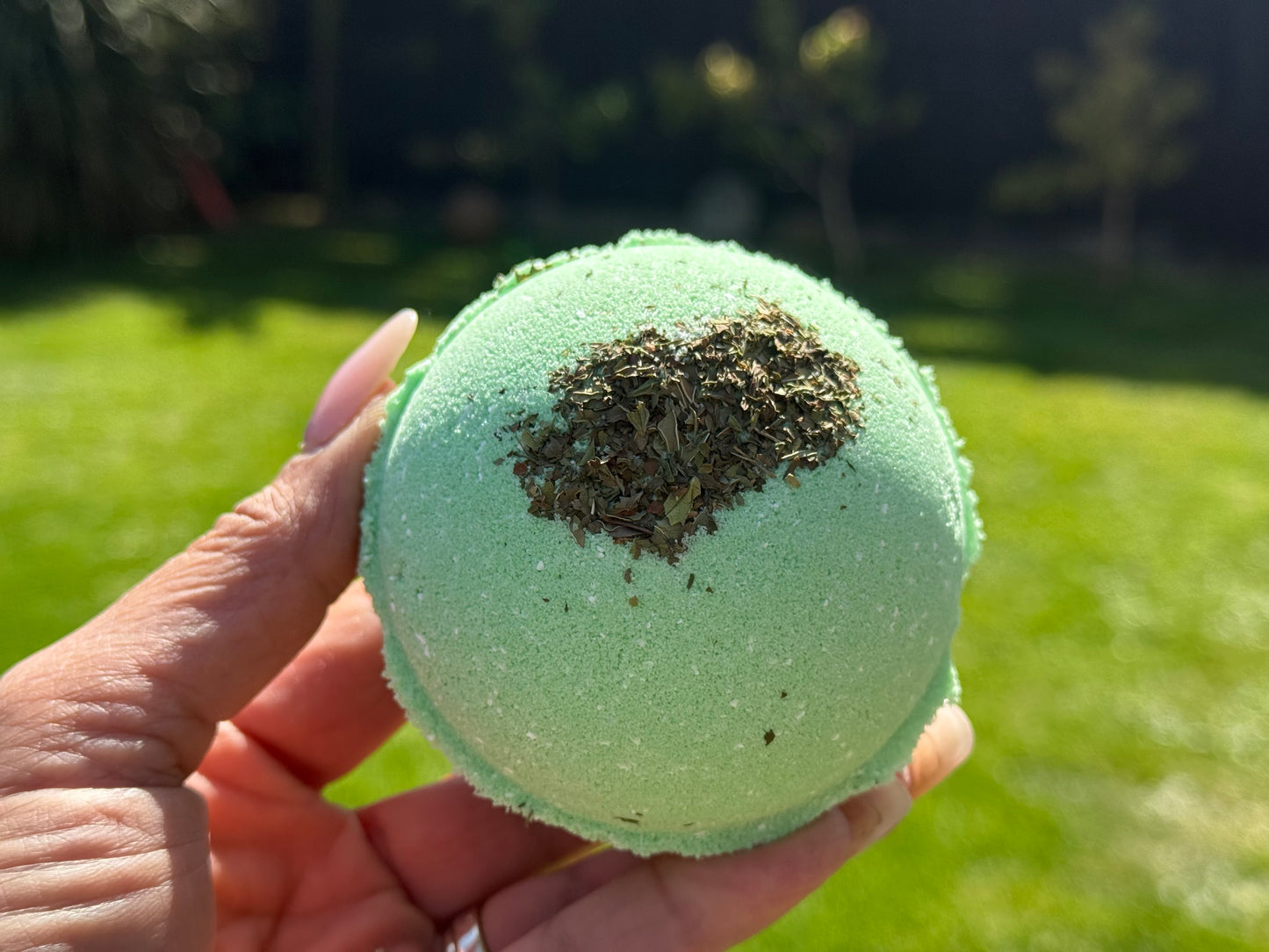 Peppermint & Bergamot XL Bath bomb