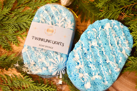 Twinkling Lights Soap Sponge