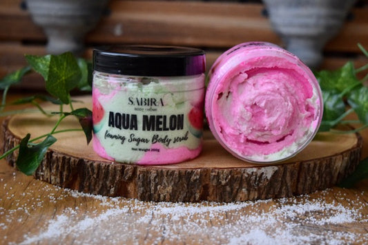 Aqua Melon Foaming Sugar Body Scrub