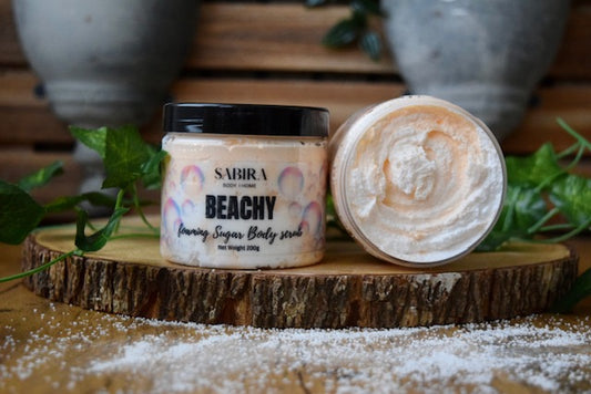 Beachy Foaming Sugar Body Scrub