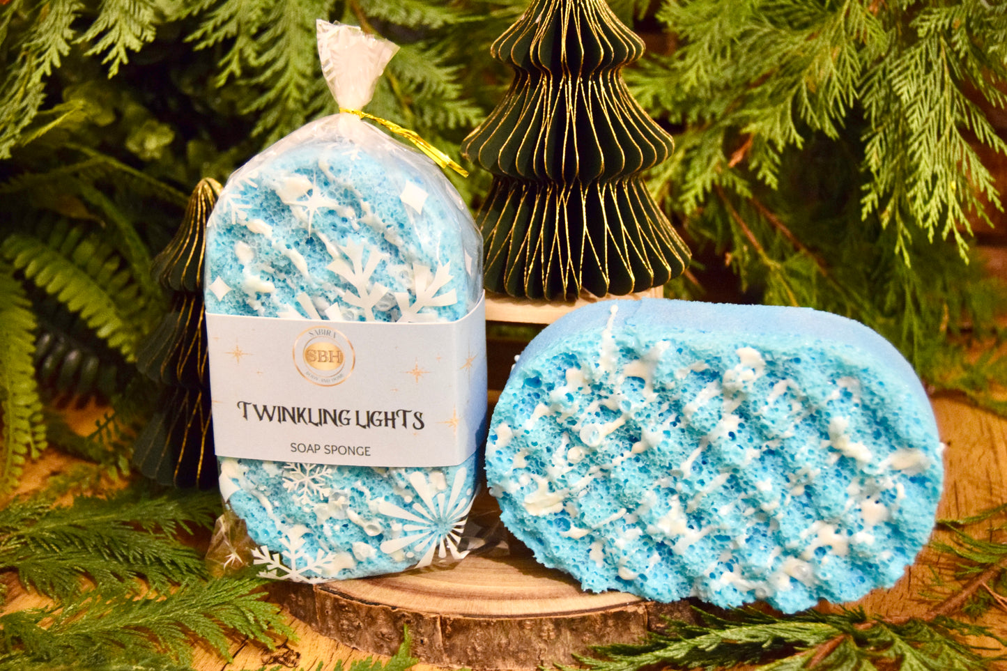 Twinkling Lights Soap Sponge