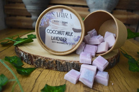 Coconut Milk Lavender Wax Melt Pot
