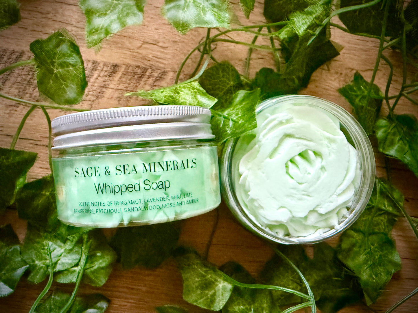 Sage & Sea Minerals Whipped soap