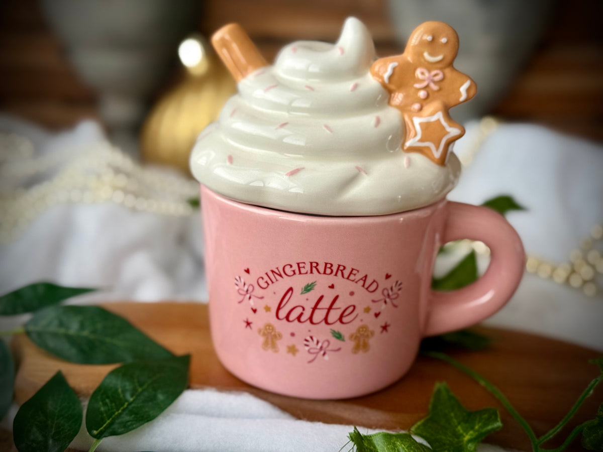 Gingerbread Latte wax melt / Oil burner used with wax melts or oils to fragrance your home. 
