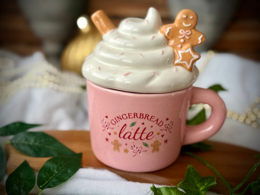 Gingerbread Latte wax melt / Oil burner used with wax melts or oils to fragrance your home. 