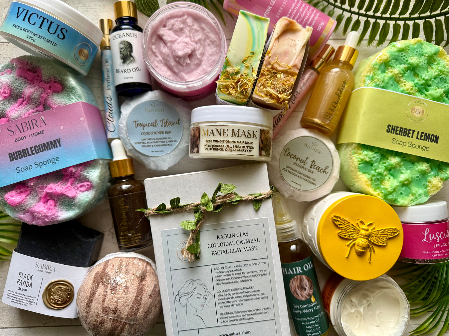 Handcrafted Bath and body products made with natural ingredients.