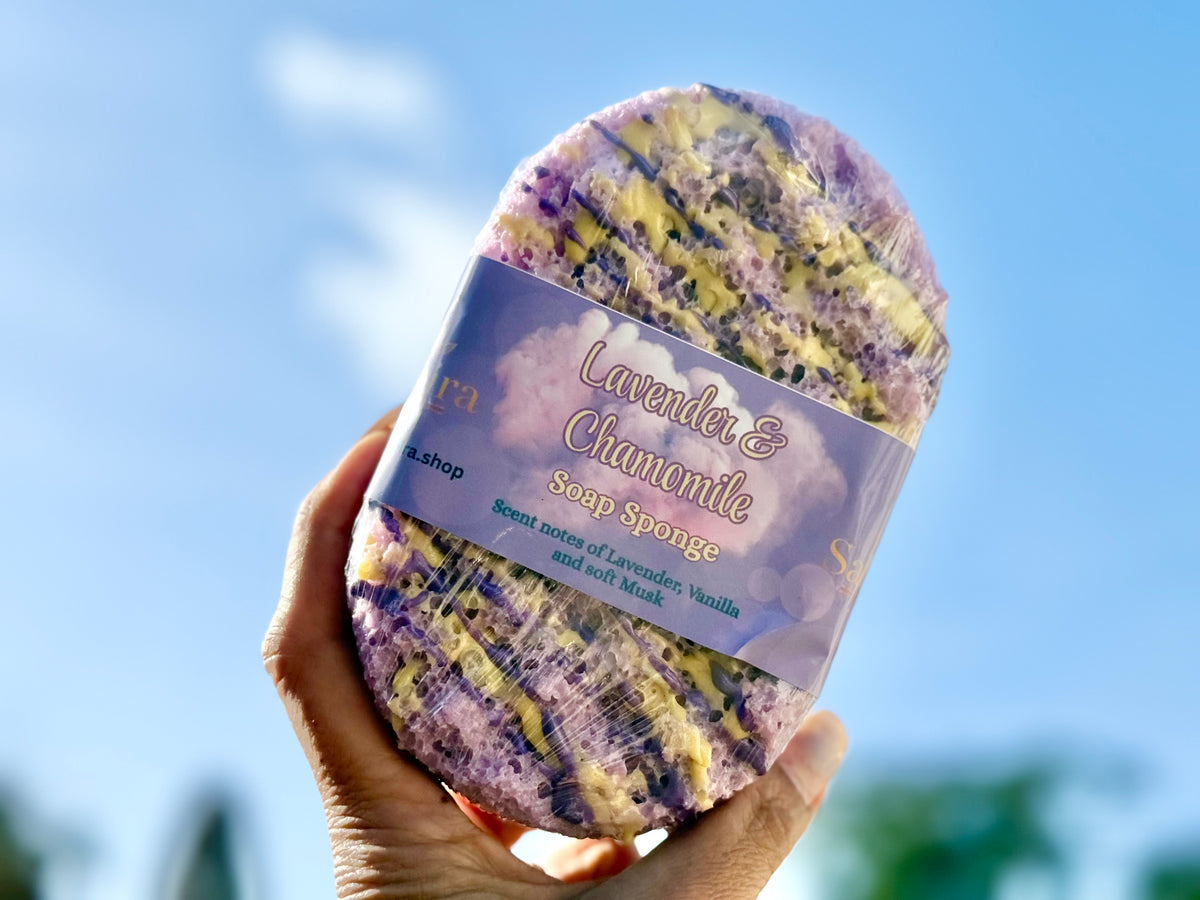 Lavender & Chamomile Soap Sponge