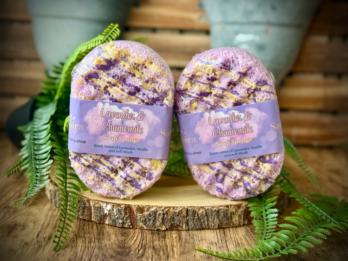 Lavender & Chamomile Soap Sponge
