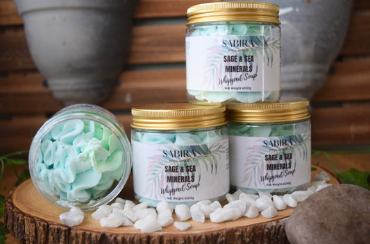 Sage & Sea Minerals Whipped soap