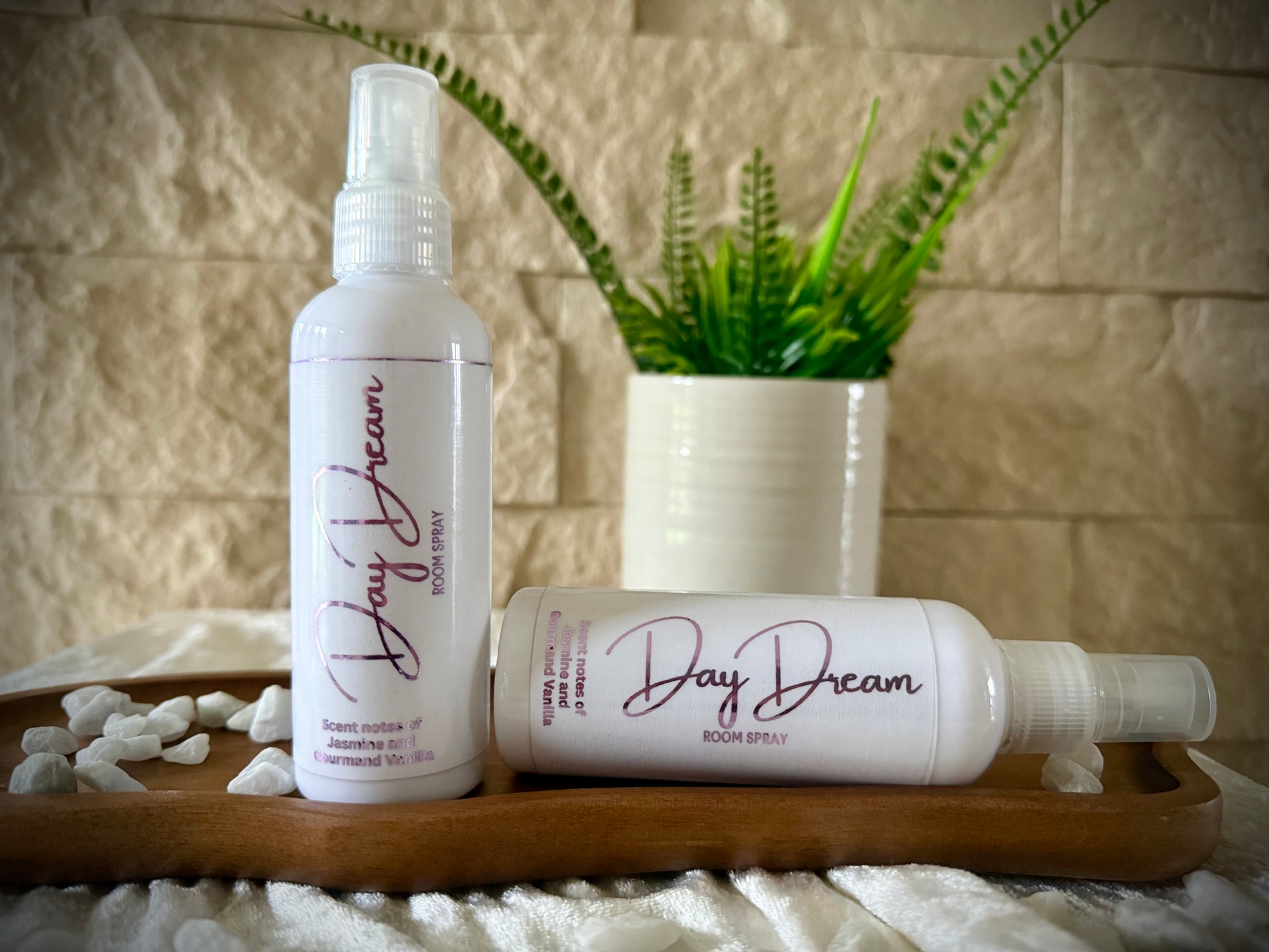 Water based room spray called 'Day Dream'. Room spray to fragrance your home.