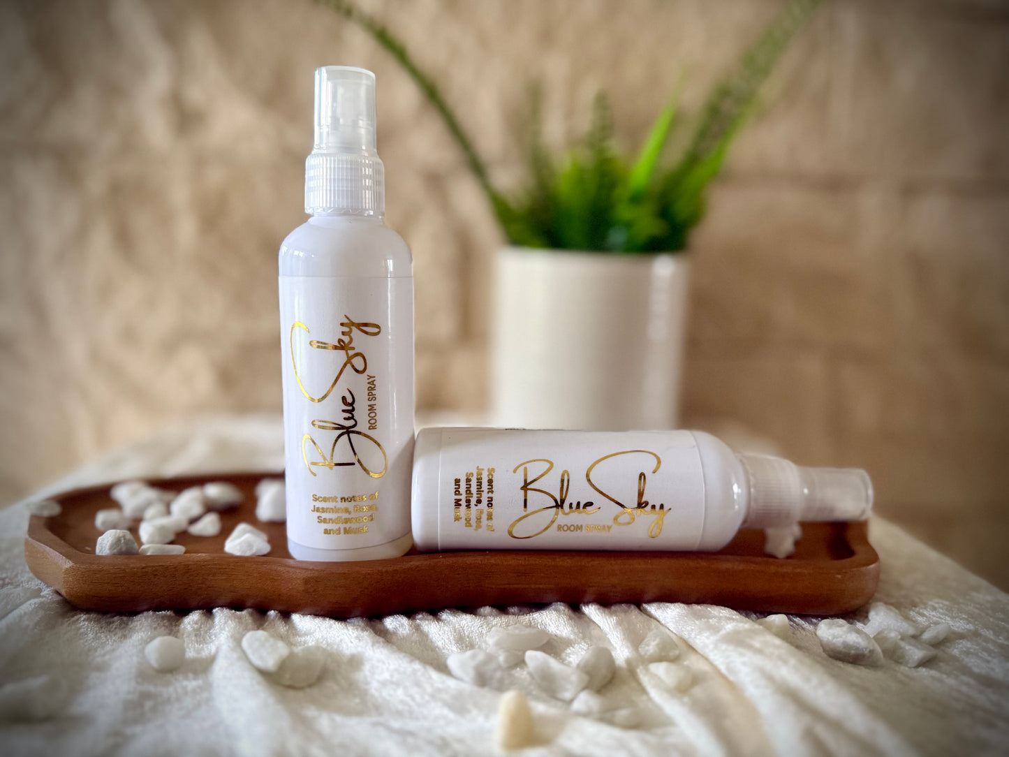 Handmade water based room spray with a laundry type scent to freshen your home.