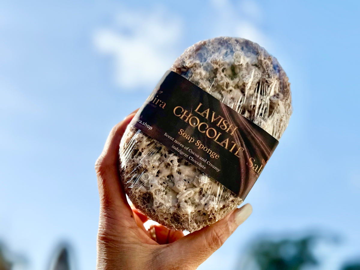 Lavish Chocolate Soap Sponge