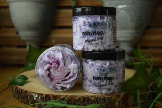 Purple Planet Whipped Soap