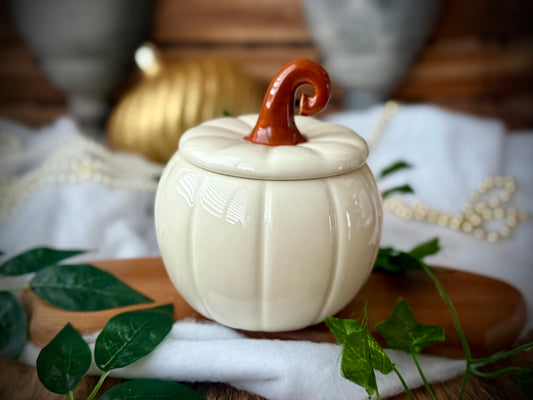 Pumpkin Wax melt / Oil burner to be used with wax melts or oils to fragrance your home. 
