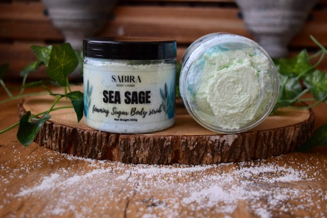 Sea Sage Foaming Sugar Body Scrub